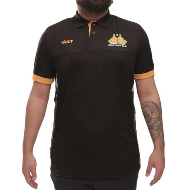 Camisa do Criciúma Oficial Jogo Ct Adl Volt - Masculina - Foto 1
