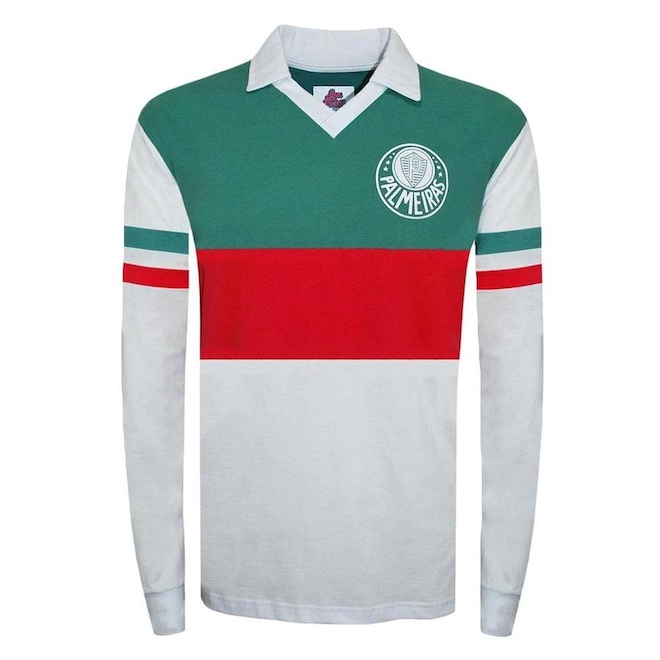 Camisa de Goleiro Liga Retrô Palmeiras 1985 - Masculina - Foto 1
