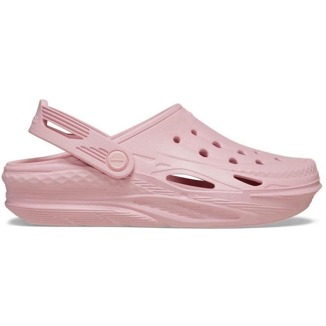 Sandália Crocs Off Grid Clog K Petal - Unissex - Foto 1