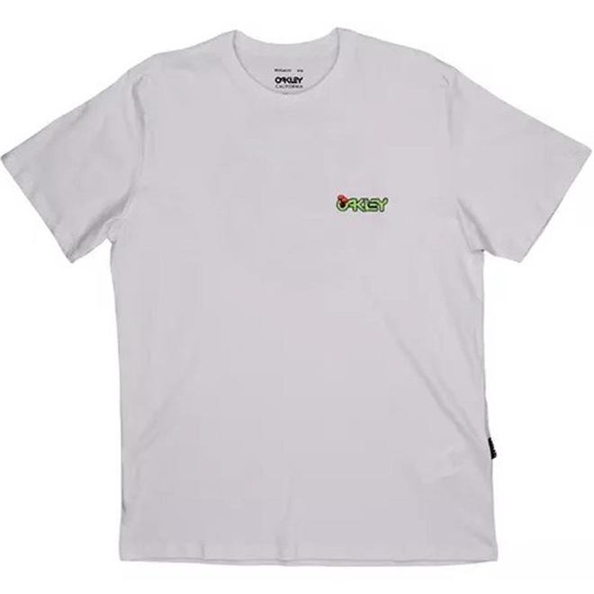 Camiseta Oakley Mushroom Big Graphic Wt24 - Masculina White - Foto 1