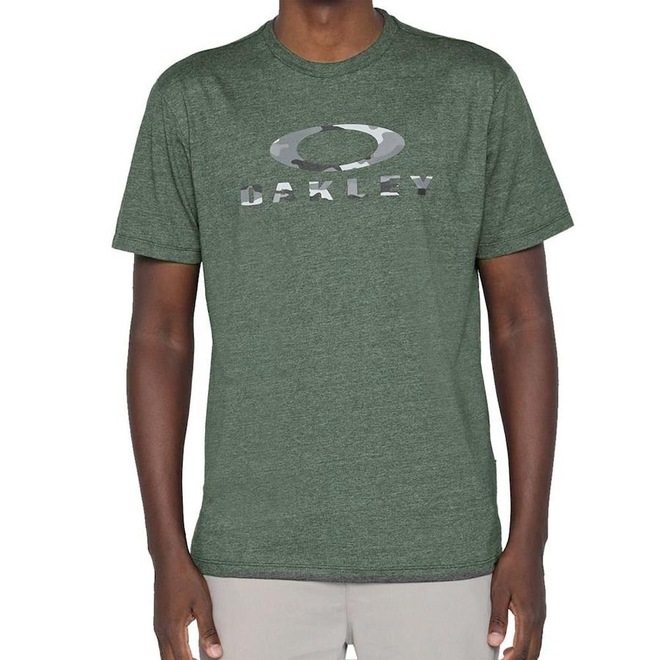 Camiseta Oakley Mod Camo Ss Tee Herb - Masculina - Foto 1