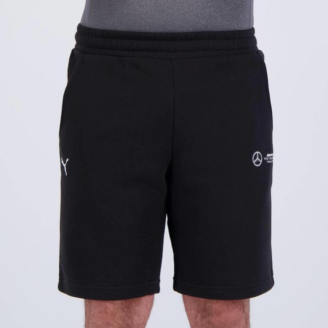 Bermuda Puma Mercedes Amg Petronas Mapf1 Ess - Masculina - Foto 1