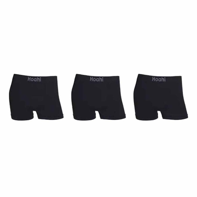 Cueca Hoahi 3X1 Boxer Poliamida - 3 Unidades - Masculina - Foto 1