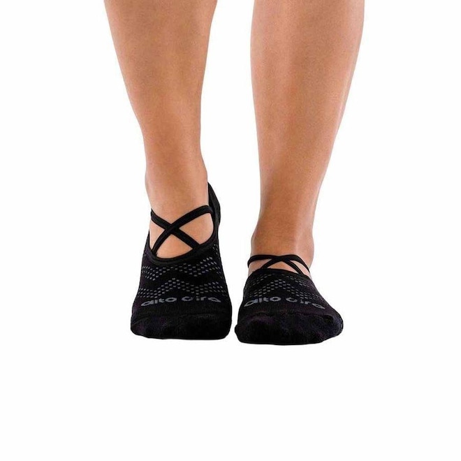 Meia Elástico Alto Giro AntiDerrapante Feminina 104007-C5040 - Foto 1