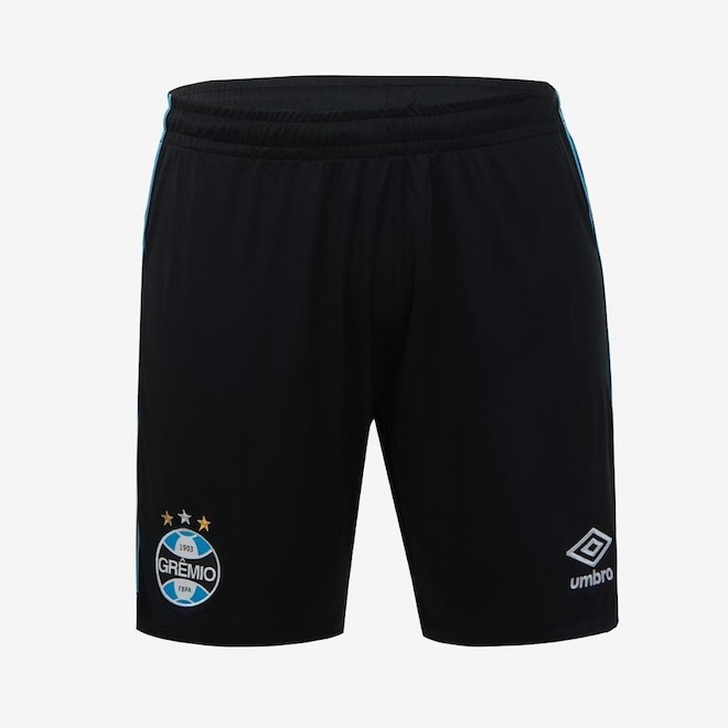 Calção do Grêmio 1 2024 Umbro Oficial - Masculino - Foto 1