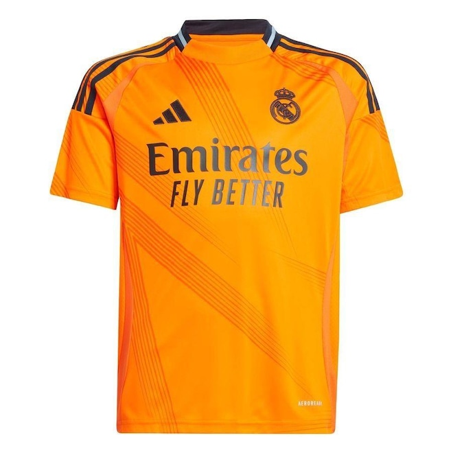 Camisa 2 Real Madrid 24/25 adidas - Infantil - Foto 1