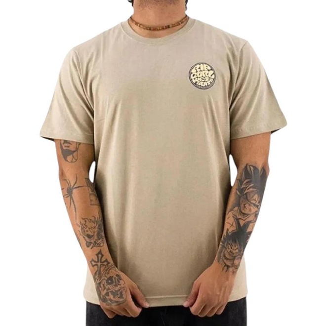 Camiseta Rip Curl Rc Front Wettie Tee - Masculina - Foto 1