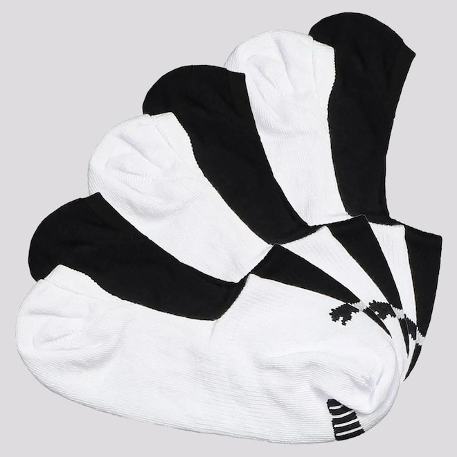 Meia Invisível Puma - 6 Pares - Feminina - Foto 1