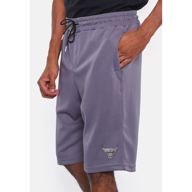 Bermuda NBA Basic Chicago Bulls - Masculina - Foto 1