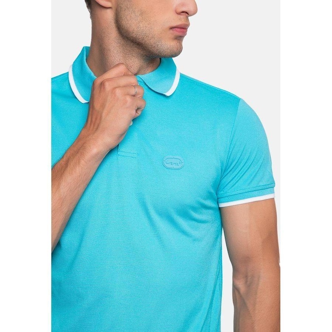 Camisa Polo Ecko Piquet - Masculina - Foto 1