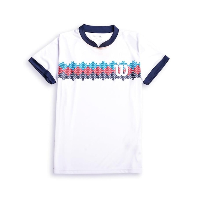 Camiseta Wilson Court - Infantil - Foto 1