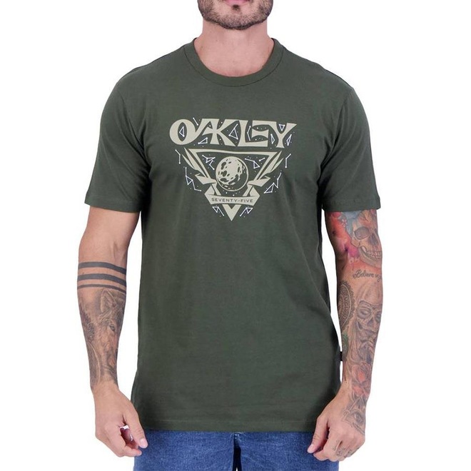 Camiseta Oakley Ball Graphic - Masculina - Foto 1