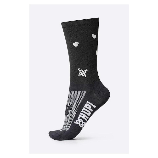 Meia Hupi Small Heart - Unissex - Foto 1