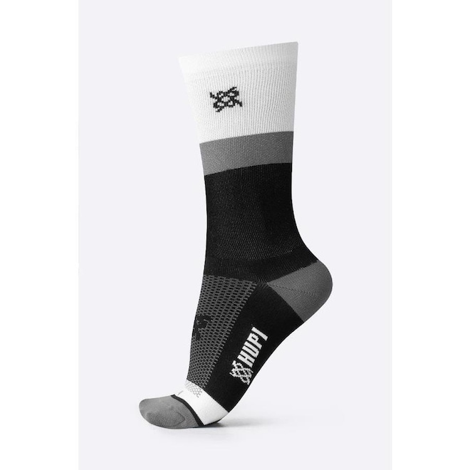 Meia Cano Longo Hupi Nero - Unissex - Foto 1