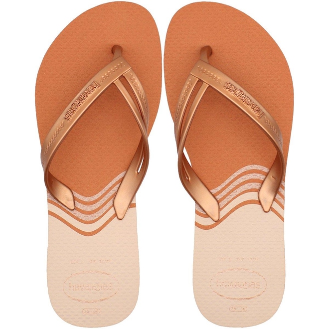 Chinelo Havaianas Elegance Print - Feminino - Foto 1