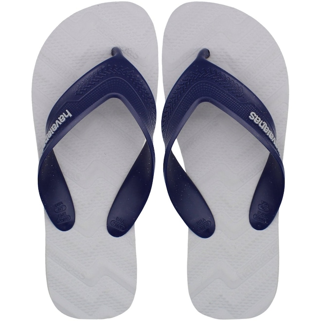 Chinelo Havaianas Track Waves - Masculino - Foto 1