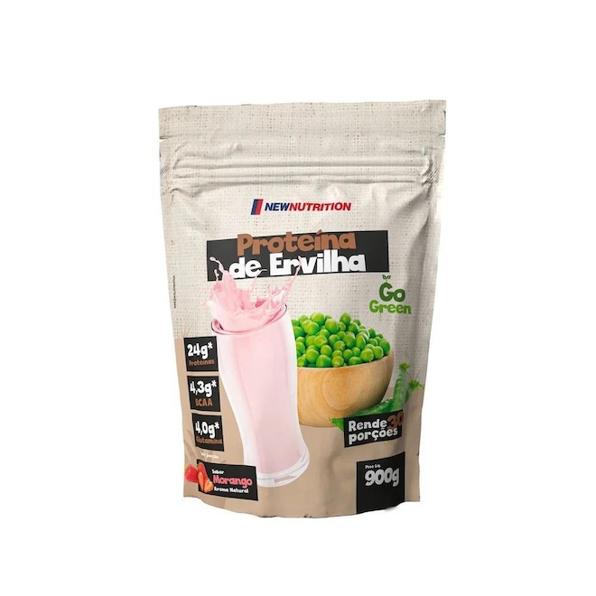 Proteína De Ervilha Newnutrition 900G - Foto 1