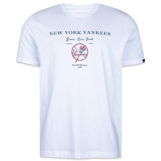 Camiseta New Era New York Yankees Fashion Vintage Class - Masculina - Foto 1