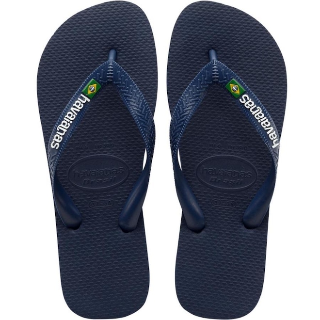 Chinelo Havaianas Brasil Logo - Masculino - Foto 1