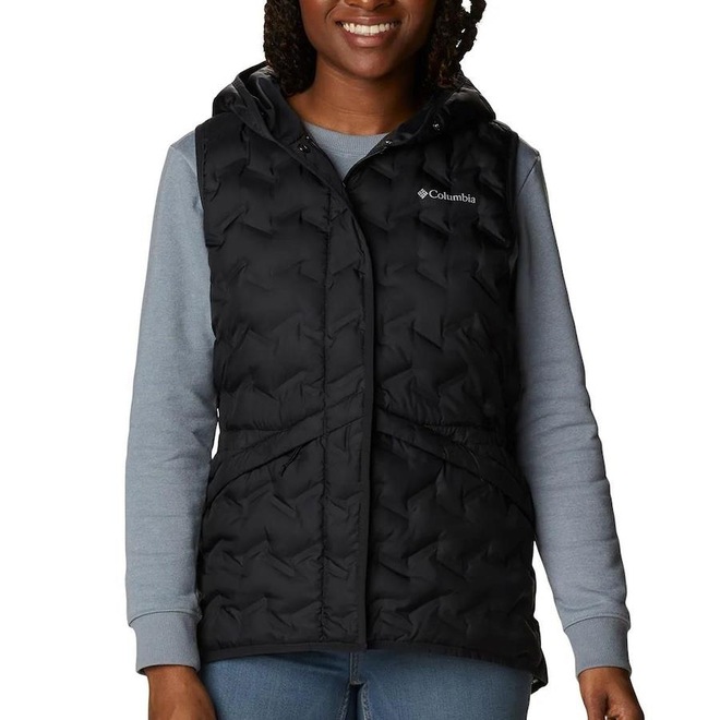 Colete Columbia com Capuz Delta Ridge - Feminino - Foto 1