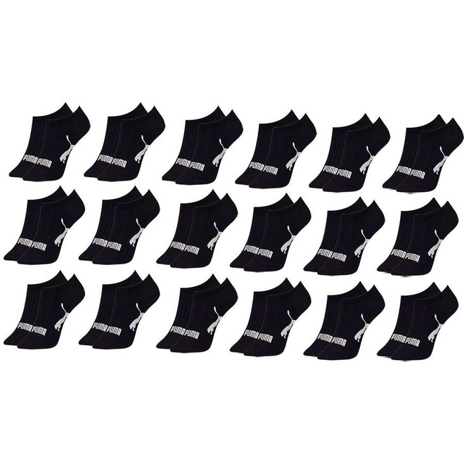 Meia Puma Sapatilha Esportiva - 18 Pares - Feminina - Foto 1
