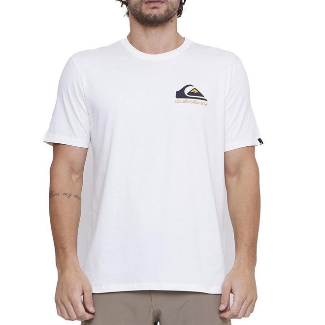 Camiseta Quiksilver Omni Logo - Masculina - Foto 1