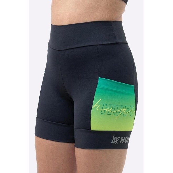 Bermuda de Compressão Hupi Feminina Run Curta Colors - Feminina - Foto 1