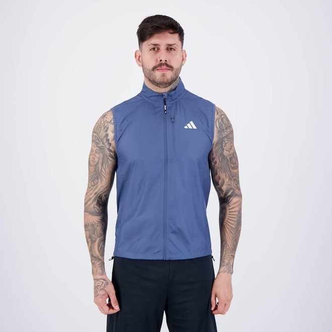 Colete adidas Own The Run - Masculino - Foto 1