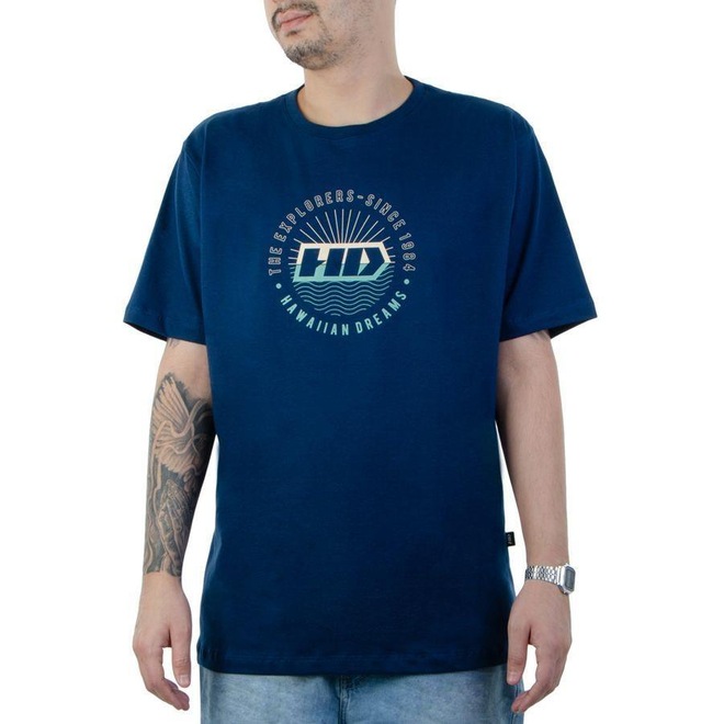 Camiseta Hd Waves - Masculina - Foto 1