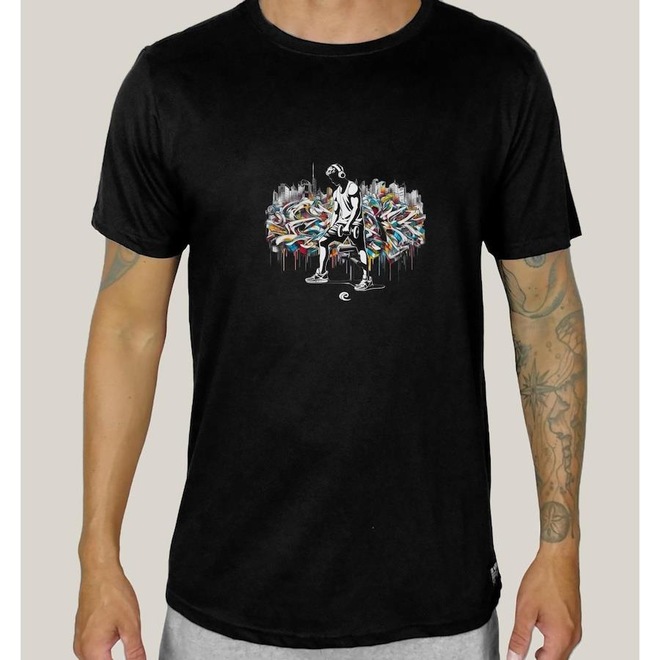 Camiseta WSS Brasil Algodão Prime Wss Gym - Masculina - Foto 1