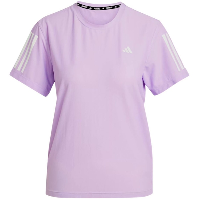 Camiseta adidas Own The Run Base - Feminina - Foto 1
