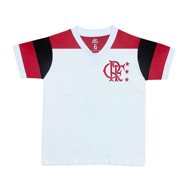 Camisa do Flamengo 1981 Liga Retro - Infantil - Foto 1