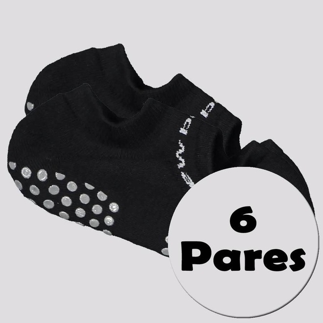 Kit Meias New Balance com 6 Pares Sapatilha - Adulto - Foto 1