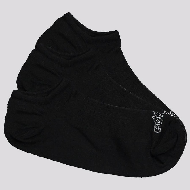 Kit Meias Kappa com 3 Pares Super Invisível - 38 A 43 - Adulto - Foto 1