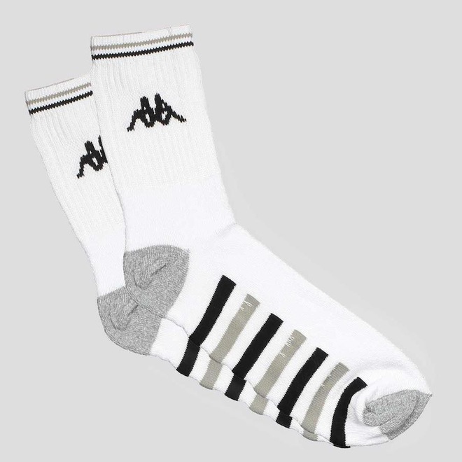 Meia Cano Médio Kappa Comfort - Unissex - Foto 1