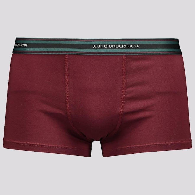 Cueca Sunga Lupo Algodão com Elastano - Masculina - Foto 1