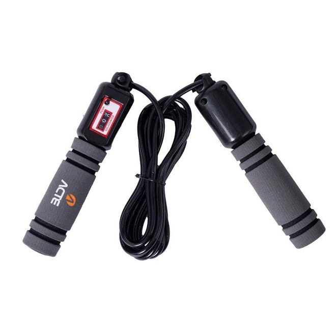 Corda para Pular Acte com Contador de Giros - Adulto T2-C - Foto 1