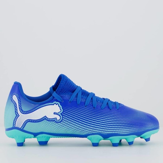 Chuteira de Campo Puma Future 7 Play Fg/Ag - Infantil - Foto 1