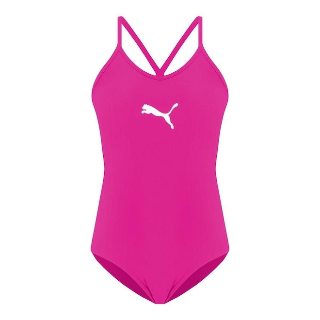 Maiô Puma Básico - Infantil - Foto 1