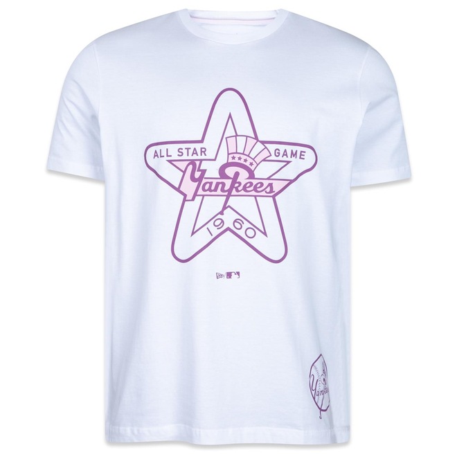Camiseta New Era Regular New York Yankees All Core Mlb - Masculina - Foto 1