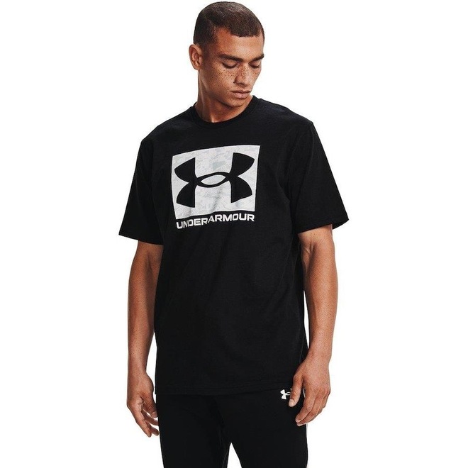 Camiseta Under Armour Abc Camo Boxed Logo - Masculina - Foto 1