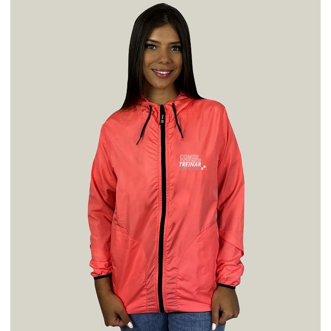 Jaqueta Corta Vento WSS Gym Minimalist Feminina - Foto 1