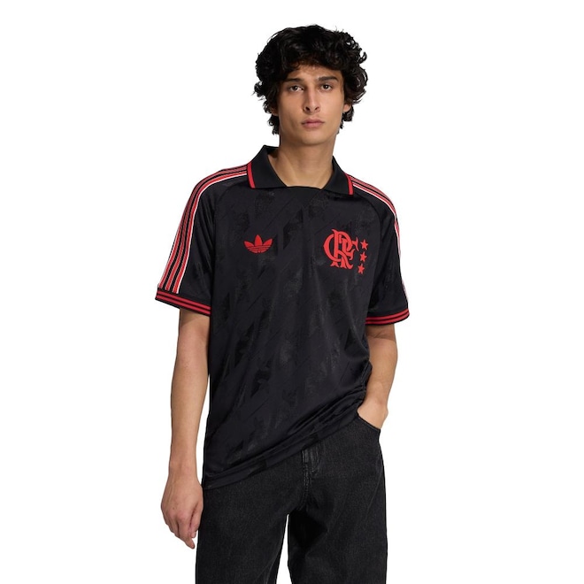Camisa do CR Flamengo LFSTLR adidas - Masculina - Foto 1