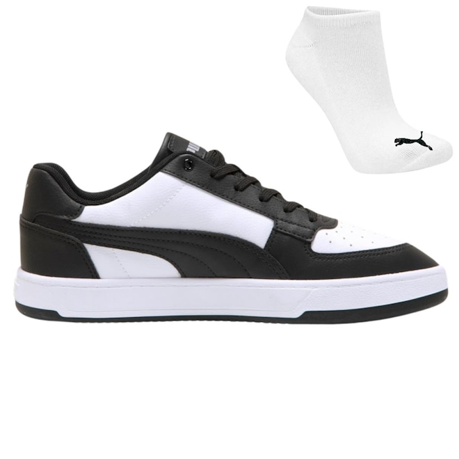Tênis Puma Caven 2.0 Bdp + Par de Meia - Masculio - Foto 1