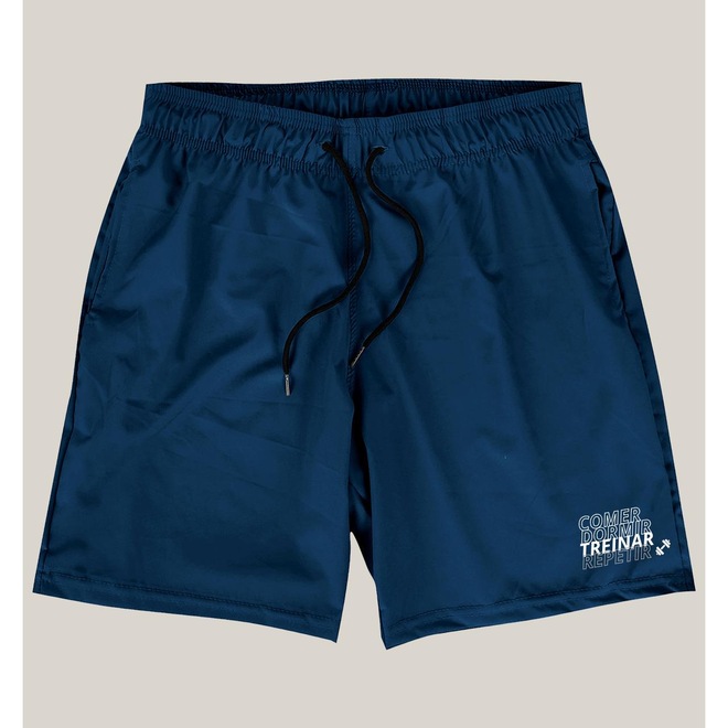 Short Bermuda Academia Elastano Wss Gym Rotina - Masculino - Foto 1