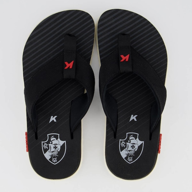 Chinelo do Vasco Kenner Kivah - Unissex - Foto 1