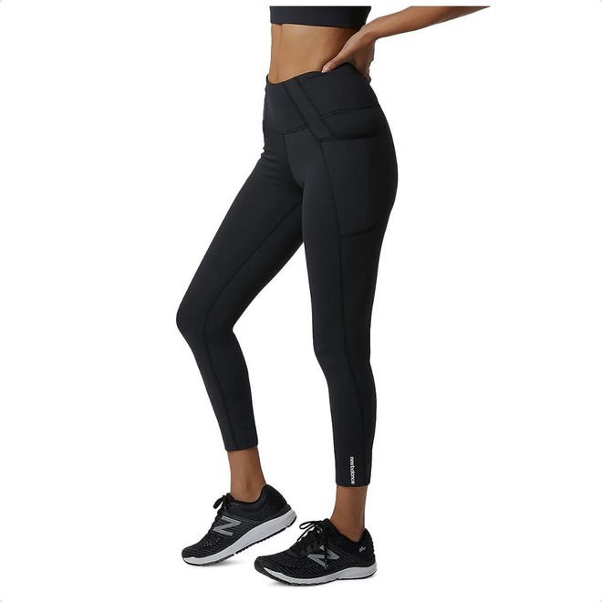 Calça Legging New Balance Achiever - Feminina - Foto 1