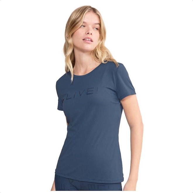 Camiseta Live Icon Comfort - Feminina - Foto 1