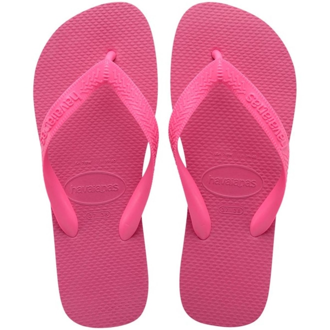 Chinelo Havaianas Top Fc Feminino - Foto 1
