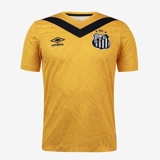 Camisa do Santos 24 Umbro Masculina Torcedor - Foto 1
